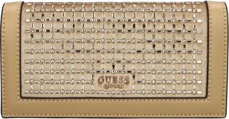 Guess Accessoires, Dames, Geel, ONE Size, Leer, Gilded Glamour Mini Clutch