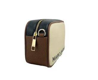 Marc Jacobs Pebbled Leather Crossbody Bag - Gold