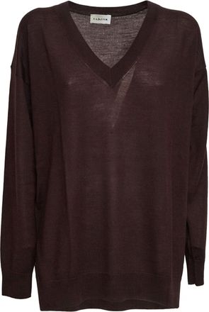 P.A.R.O.S.H. Linfa V-Neck Over Sweater