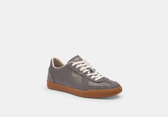 Coach Womens Ellis Sneaker in Grey, Size 6.5