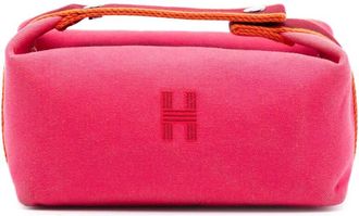 Herm&egrave;s Pre-owned Hermes Small Toile Bride A Brac Case Ladies MAEP8GVT0NUXTA3V