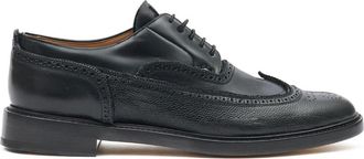 Maison Margiela Tabi Monster leather brogues - men - Calf Leather/Calf Leather/Rubber/Calf Leather - 45 - Black
