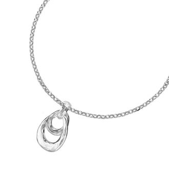 Dower & Hall Entwined Small Double Oval Pendant