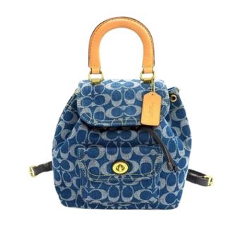 Coach Pre-owned Cj833 Zaino - - Pre-owned - Donna - Blu - ONE SIZE