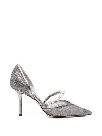 Jimmy Choo London Zapatos de sal&oacute;n con purpurina Aurelie de Jimmy Choo