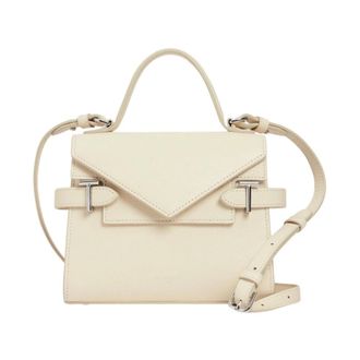 Le Tanneur Emilie Handtas - Dames - Handtassen - Wit - ONE Size - Leer - Tassen