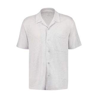 Majestic Filatures Hombre, Camisas, Blanco, Talla: XL