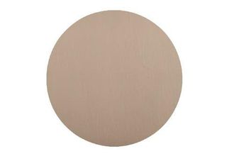 Frieling Davanti by Mattola Placemats Set of 6, Round 15 Inch Indoor Outdoor Table Placemats in Taupe at Nordstrom