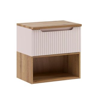 Petits Meubles Mueble bajo lavabo 60cm cashmere paneles laminados cachemira