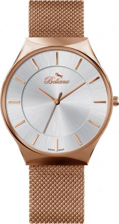 Bellevue Womens E-53 Ladies Watch - Rose Gold - One Size