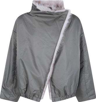 Frankie Shop Coat Faux Fur Reversible Vera