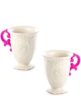 Seletti I-Wares porcelain mug (set of two) - unisex - China - One Size - White
