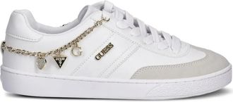 Guess Co Sneakers met bedel - Wit