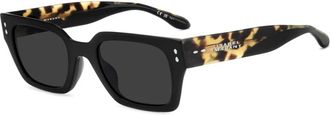 Isabel Marant IM 0287 Zonnebril - Dames - Zonnebrillen - Zwart - 52 MM - Accessoires