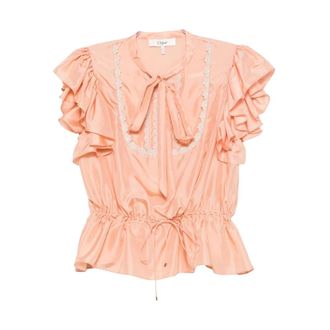 Chlo&eacute; Mujer, Blusas y Camisas, Rosa, Talla: S