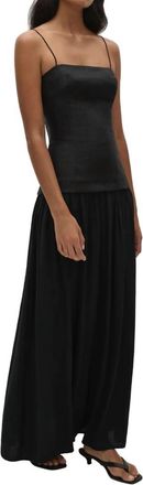 Faithfull The Brand Lenise Maxi Dress In Black