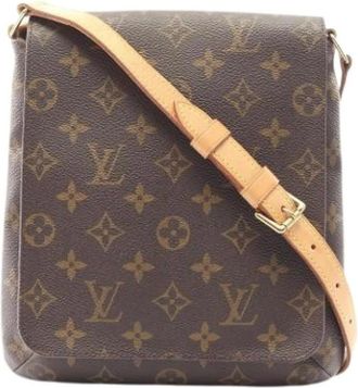 Louis Vuitton Pre-owned Cross Body Bags, female, Brown, Size: ONE SIZE Pre-owned Musette Salsa Shoulder Bag
