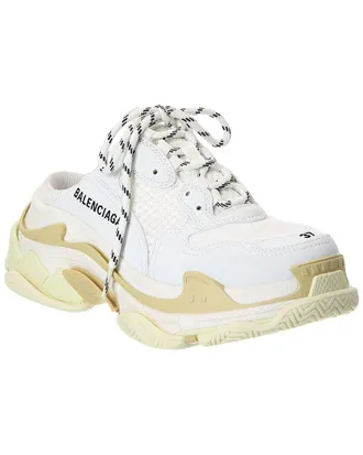 Balenciaga Triple S Leather Mule Sneaker