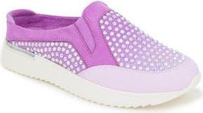 Kenneth Cole Reaction Cameron Rhinestone Sneaker Mule in Pansy Ombre Knit at Nordstrom Rack, Size 6.5