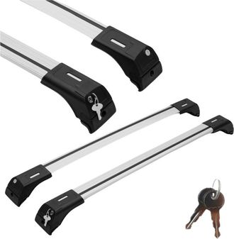 OEM Baca Erkul Skybar V2 Para Rieles De Techo Audi A4 Avant De 2008 A 2015