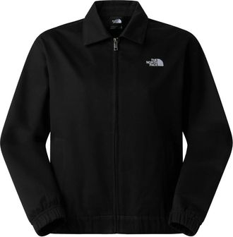 The North Face Twill Jack met Kraag - Dames - Outdoorjassen - Zwart - S - Fitness