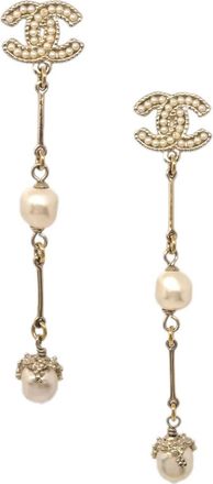 Chanel Orecchini con logo CC 2012 - Oro