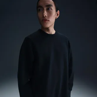 Nike Mens 24.7 ImpossiblySoft Dri-FIT Crew in Black | HQ6964-010