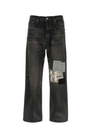 Yohji Yamamoto Black Denim Jeans