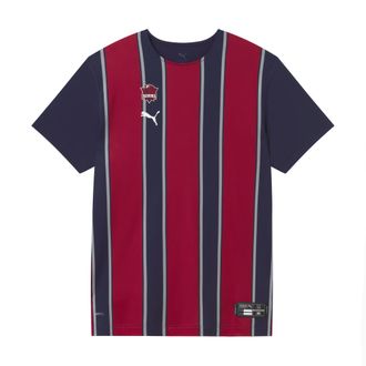 Puma T-shirt da basket Home Saski Baskonia da uomo, Abbigliamento, Blu, L