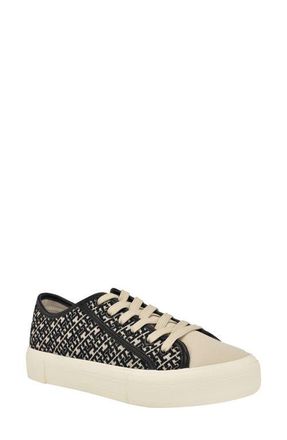 Tommy Hilfiger Logo Jacquard Sneaker in Blk01 at Nordstrom, Size 11