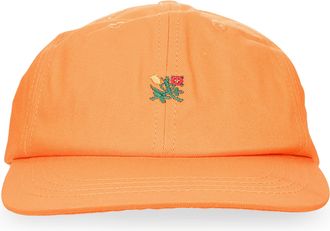 Aim&eacute; Leon Dore ORANGE BRUSHED CREST HAT