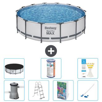 Bestway Piscina Bestway Steel Pro Max Redonda - 427x122 Cm - 8-piezas S549