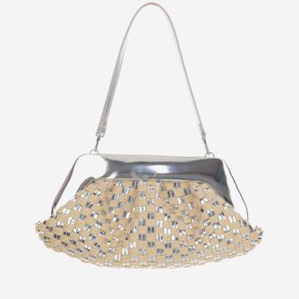 Themoirè Themeire Geo -Tasche mit gewebtem Muster