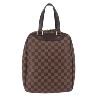 Louis Vuitton Pre-owned Vintage Handbag - Dames - Pre-owned - Bruin - Maat: ONE Size Leer