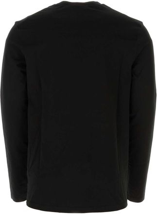 Jil Sander Mens Black Cotton T-Shirt 001 Exterior