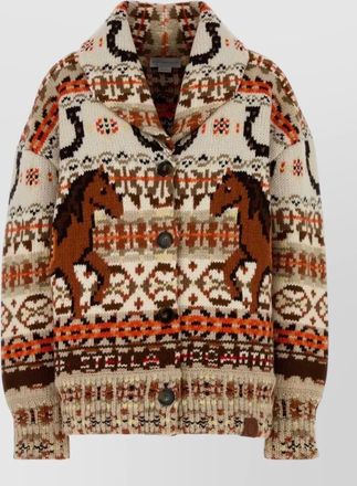 Stella McCartney wool oversized cardigan