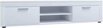 ebuy24 Madera Tv Lowboard Muebles Fernseh Usilo Xl 37x160x45 - Vcm