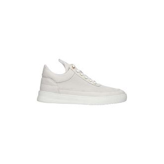Filling Pieces Schoenen, Heren, Wit, 44 EU, Leer, Low Top Aten