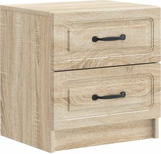 vidaXL Armario De Noche Roble Sonoma 43 X 34,5 X 44,5 Cm Vidaxl