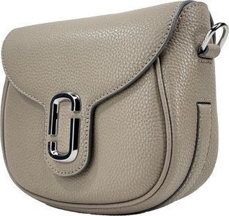 Marc Jacobs Pebbled Leather Crossbody Bag - Gray
