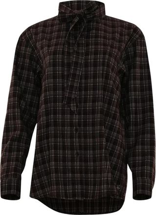 Maicazz Volterra Blouse - Dames - Blouses - Bruin - XL - Overhemden