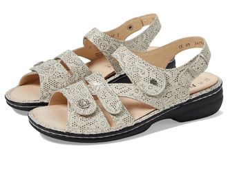 Finn Comfort Gomera-S Womens Sandals Champagne Garden : EU 41 (US Womens 10.5-11) Medium, Leather
