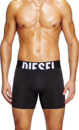 Diesel Three-pack boxer briefs in microfibre - Boxer briefs - Man - Black