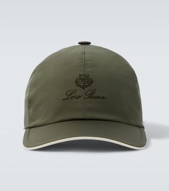 Loro Piana Embroidered baseball cap