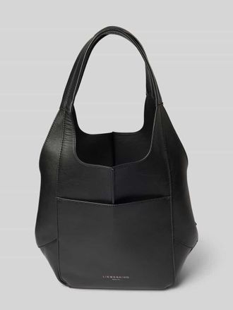 Liebeskind Handtasche mit Label-Print Modell LILLY in Black, Gr&ouml;&szlig;e 1