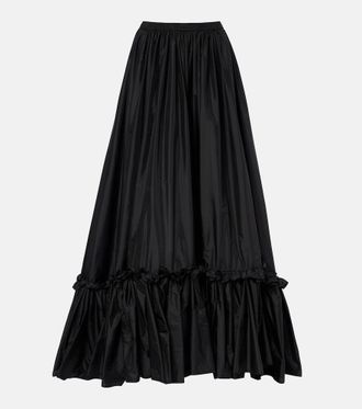 Saint Laurent Ruffled maxi skirt