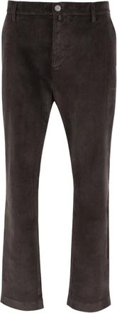 Jacob Cohen Broeken, Heren, Bruin, W36, Katoen, Stretch Cotton Velvet Pants