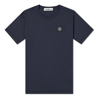 Stone Island Patch Logo T-shirt Navy 741524113-V0020