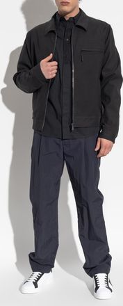 Dolce & Gabbana Shirt With Pocket, Mens, Black