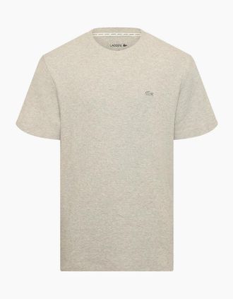 Lacoste Mens Waffle Tee - Grey - Size: 40
